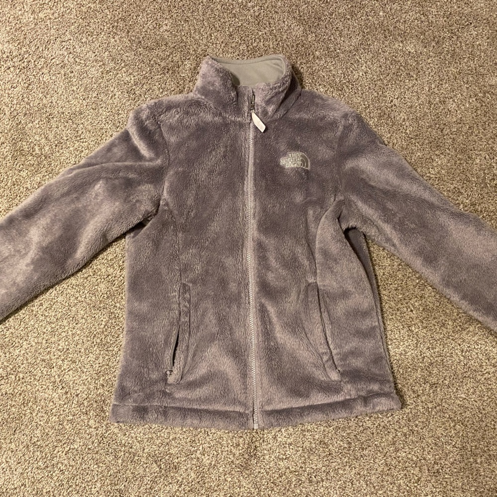 The North Face Osito jacket, size small in gray